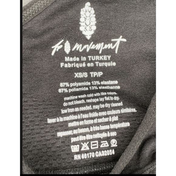 COPY - NEW Free People Movement Every Single Time Runsie Romper Black Size XS/S… - Picture 3 of 8